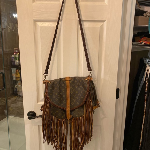 Upcycled Vintage Boho Bag - Picture 2 of 12